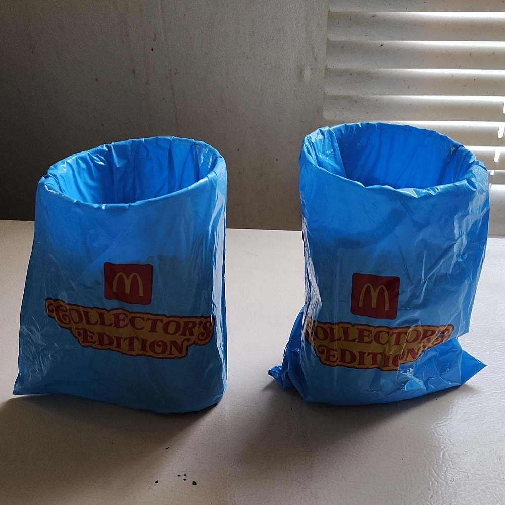 McDonald's Blue Collector's Edition Bags